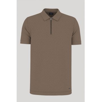 Tricou regular fit cu guler polo 30045546