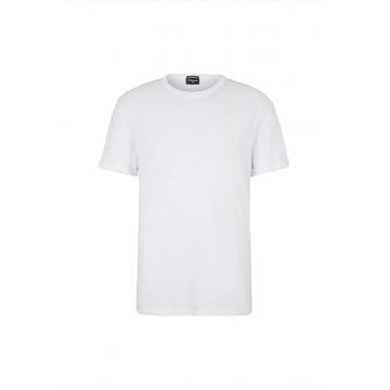 Tricou regular fit cu guler rotund 30031017