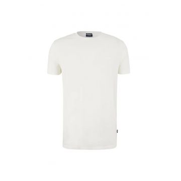 Tricou regular fit cu guler rotund 30037370