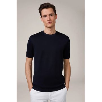 Tricou regular fit cu guler rotund 30037521