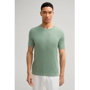 Tricou regular fit cu guler rotund 30045220