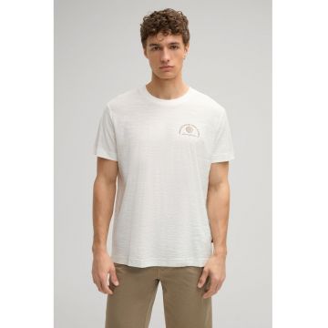 Tricou regular fit cu guler rotund 30045718