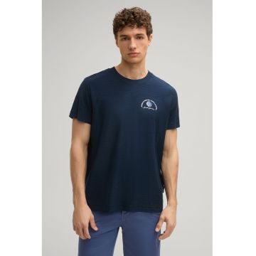 Tricou regular fit cu guler rotund 30045718