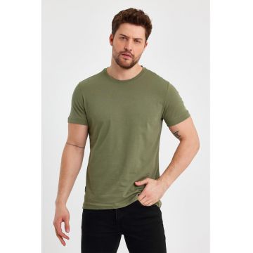 Tricou uni din bumbac