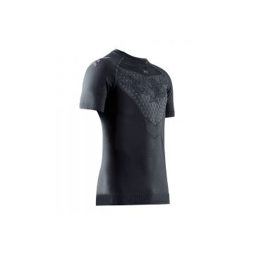 Tricou Alergare  Twyce Run Black Charcoal