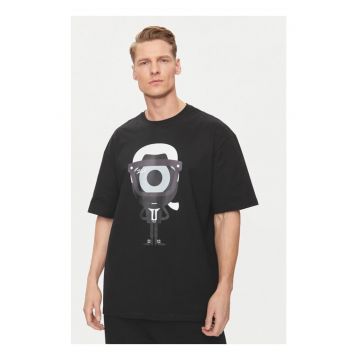 Tricou barbati -  10692 - Negru - Bumbac