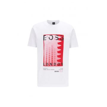 Tricou barbati -  208471671 - Bumbac - L INTL - Alb