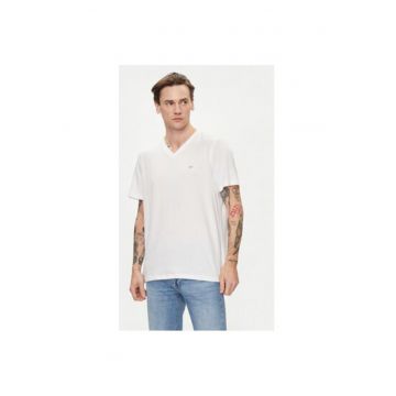 Tricou barbati -  304143342 - Bumbac/Poliester - Alb