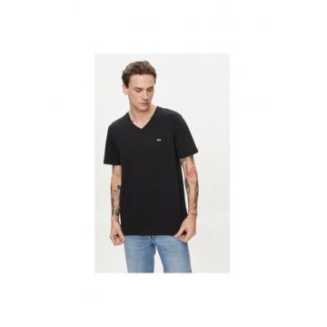 Tricou barbati -  304143366 - Bumbac/Poliester - Negru