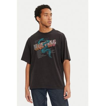 Tricou barbati -  304464928 - Bumbac - Negru