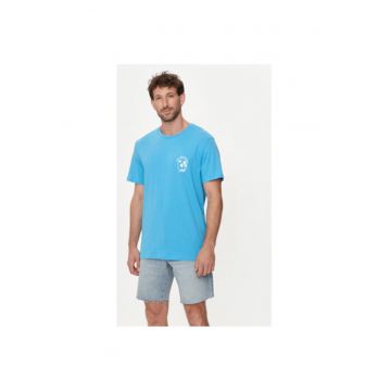 Tricou barbati -  304508912 - Bumbac - Albastru