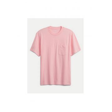 Tricou barbati -  304508943 - Bumbac - Roz