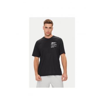 Tricou barbati -  304552199 - Poliester reciclat - Negru