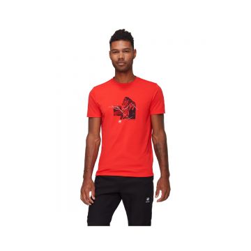 Tricou Barbati Mammut Mountain 4208m Mammut Red