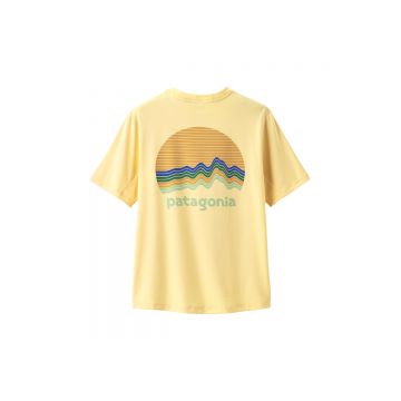 Tricou Copii Patagonia Silkweight Buttercup Yellow