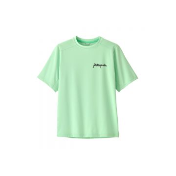 Tricou Copii Patagonia Silkweight Rinsed Green