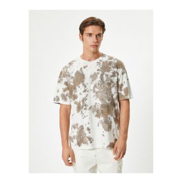 Tricou cu model tie-dye