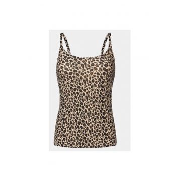 Tricou dama -  303814793 - Nylon/Elastan - M-L INTL - Maro