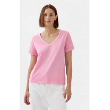 Tricou dama -  304144455 - Bumbac organic - Roz