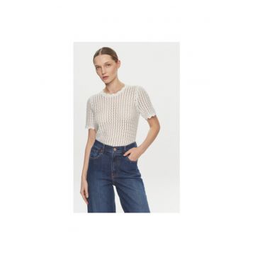 Tricou dama -  304164163 - Bumbac - Alb