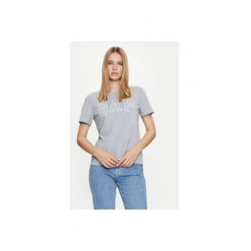 Tricou dama -  304357794 - Bumbac organic - Gri