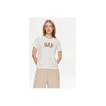 Tricou dama -  304357824 - Bumbac organic - Alb