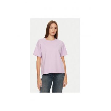Tricou dama -  304610530 - Bumbac - Violet