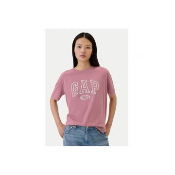 Tricou dama -  304837661 - Bumbac organic - Roz
