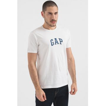 Tricou de bumbac cu logo