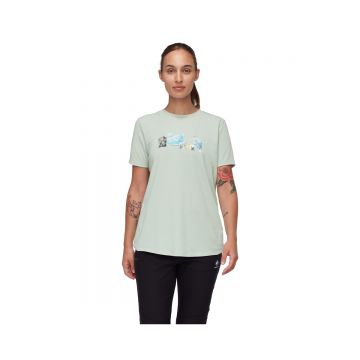 Tricou Femei Mammut Mountain 3308m Silver Sage