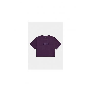 Tricou fete -  303051655 - Bumbac - Violet