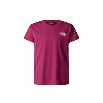 Tricou Fete The North Face Box Nse S S Relaxed Cyber Berry