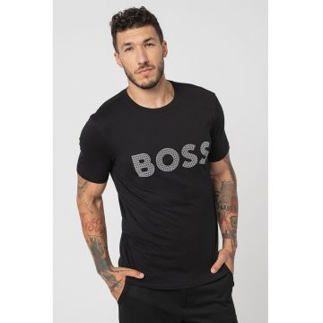Tricou regular fit de bumbac cu imprimeu logo Tee
