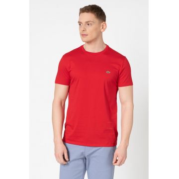 Tricou regular fit din bumbac pima