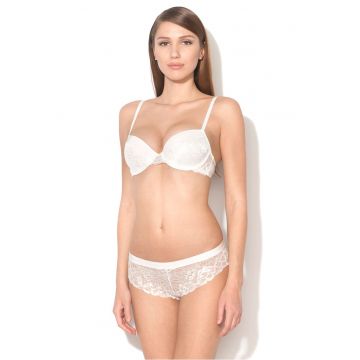 Sutien alb cu burete
