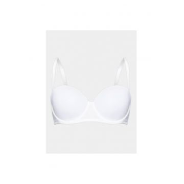 Sutien dama -  302950980 - Poliamida/Poliester - Alb