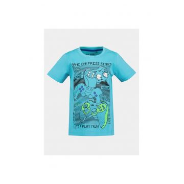 Tricou baieti -  303573454 - Albastru - Bumbac