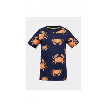 Tricou baieti -  303573539 - Albastru inchis - Bumbac
