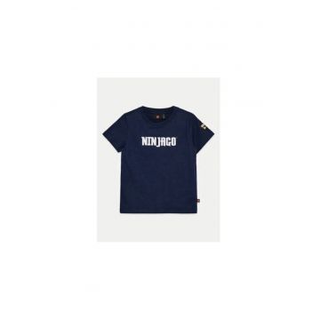 Tricou baieti -  304284540 - Bumbac organic - Albastru