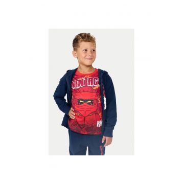Tricou baieti -  304705779 - Poliester/Bumbac organic - Negru