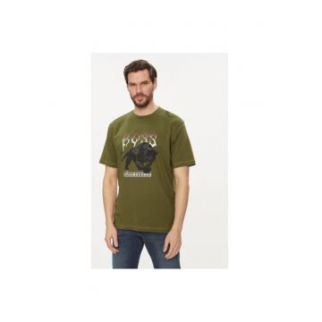 Tricou barbati -  303629717 - Bumbac - Verde