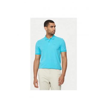 Tricou barbati -  303671938 - Bumbac organic/Bumbac - Albastru