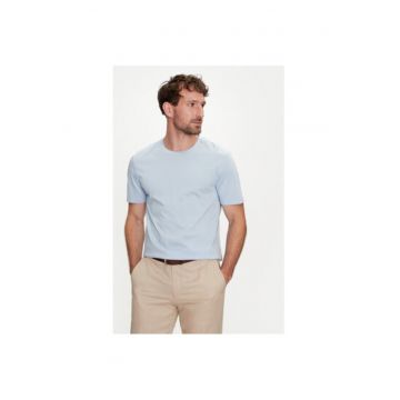 Tricou barbati -  303672089 - Bumbac - Albastru