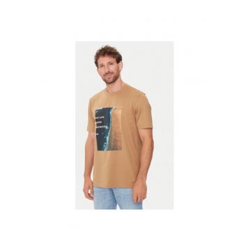 Tricou barbati -  303674298 - Bumbac - Bej