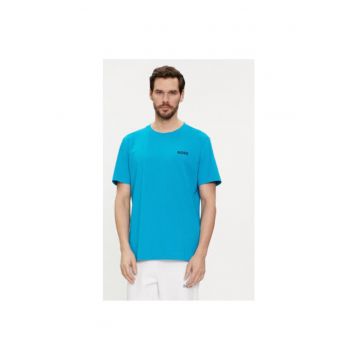 Tricou barbati -  303677602 - Bumbac - Albastru