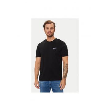Tricou barbati -  304018473 - Bumbac - Negru