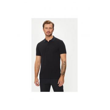 Tricou barbati -  304020285 - Bumbac - Negru