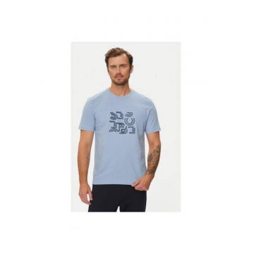 Tricou barbati -  304020506 - Bumbac - Albastru