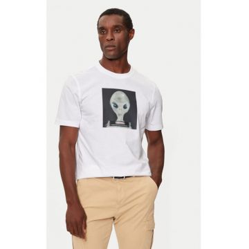 Tricou barbati -  304243943 - Bumbac - Alb