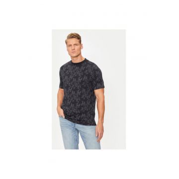 Tricou barbati -  304306464 - Bumbac - L INTL - Negru